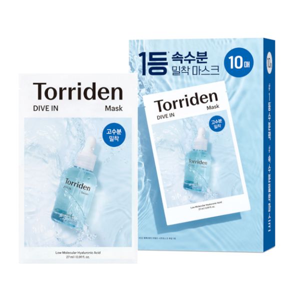 Torriden Dive in low molecular hyaluronic acid mask 1pc