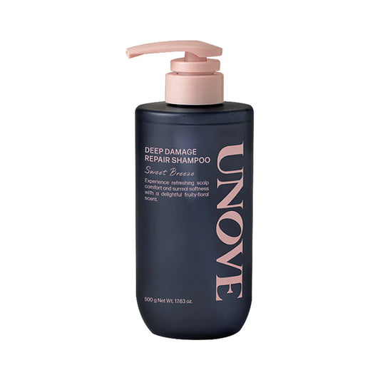 Unove Deep Damage Repair Shampoo (Rosy Aura) 500ml