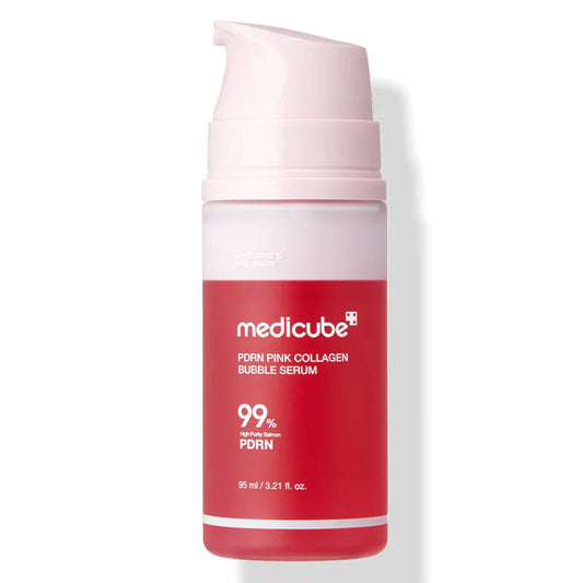 Medicube PDRN Pink Collagen Bubble Serum 95ml - Image 1