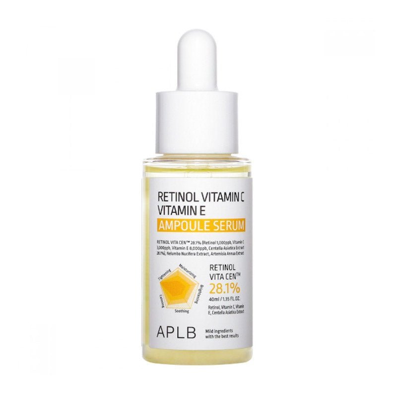 APLB Retinol Vitamin C Vitamin E Ampoule Serum 40ml - Image 1