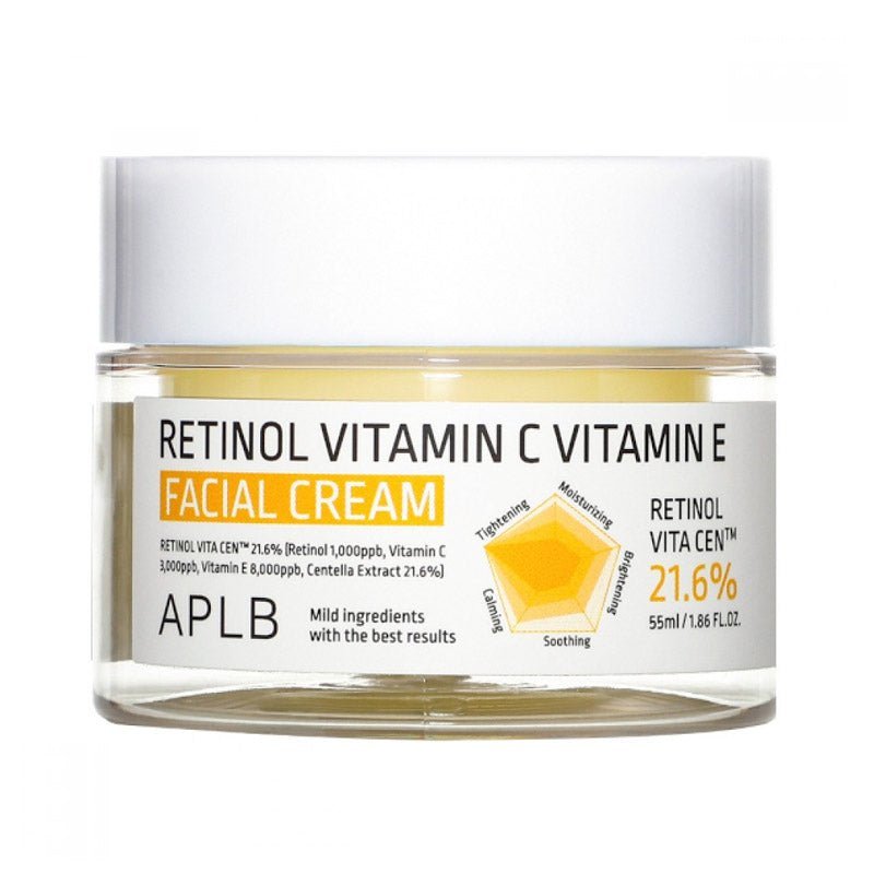 APLB Retinol Vitamin C Vitamin E Facial Cream 55ml - Image 1