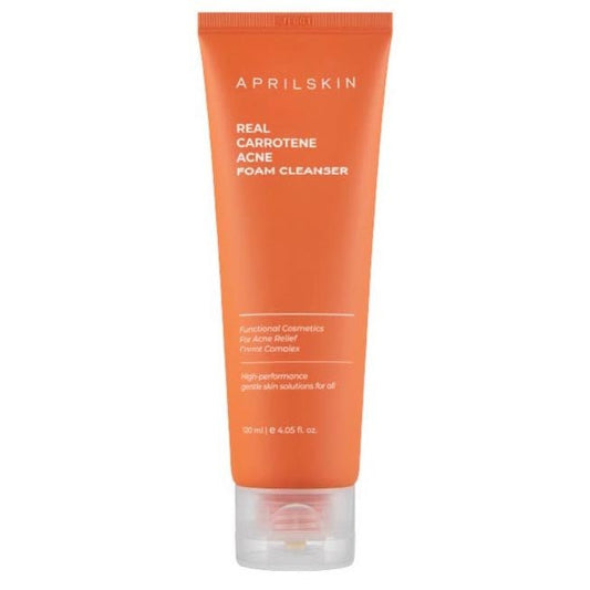 Aprilskin Real Carrotene Acne Foam Cleanser 120ml - Image 1