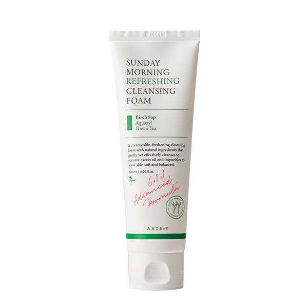 AXIS-Y Sunday Morning Refreshing Cleansing Foam 120ml - Image 1
