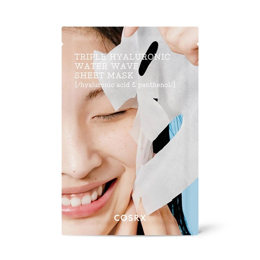 COSRX Hydrium Triple Hyaluronic Water Wave Sheet Mask (1 Pc) - Image 2
