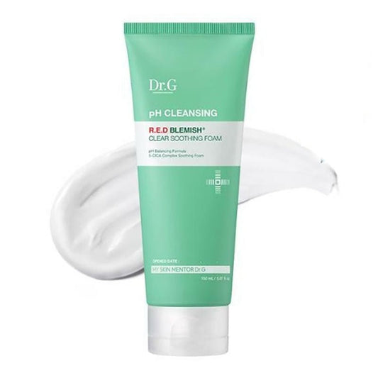 Dr. G pH Cleansing R.E.D Blemish Clear Soothing Foam 150ml - Image 1