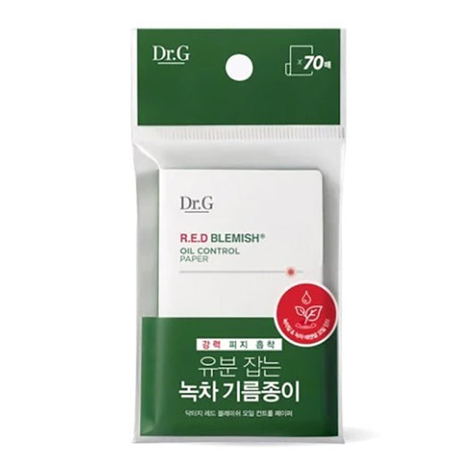 Dr. G R.E.D Blemish Oil Control Paper (70 pcs) - Image 1