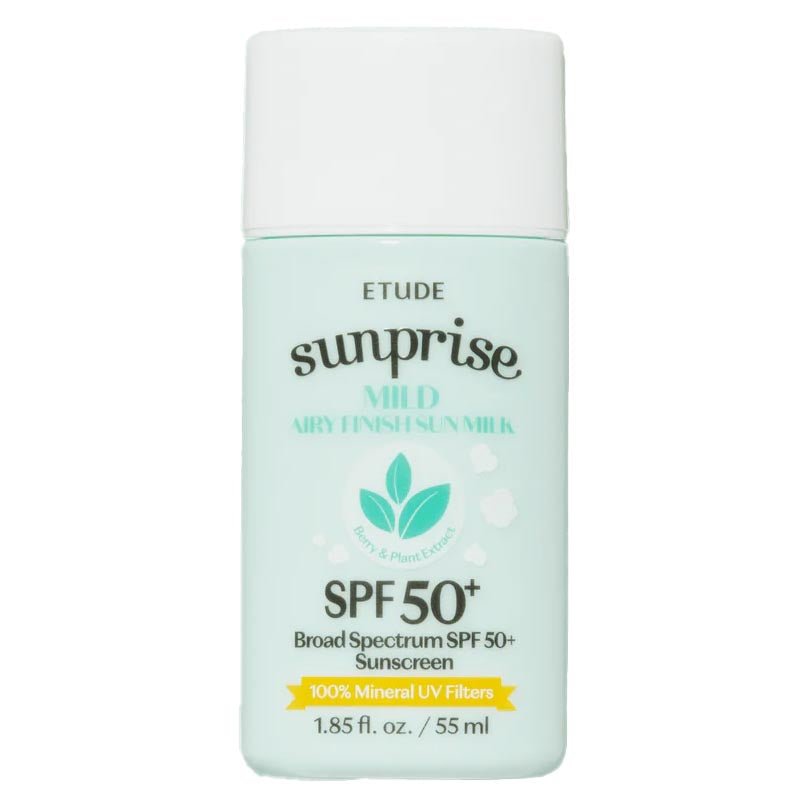Etude House Sunprise Mild Airy Finish Sun Milk 55ml - Image 1