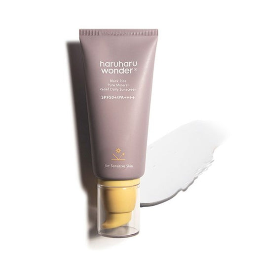 Haruharu Wonder Black Rice Pure Mineral Relief Daily Sunscreen 50ml - Image 1