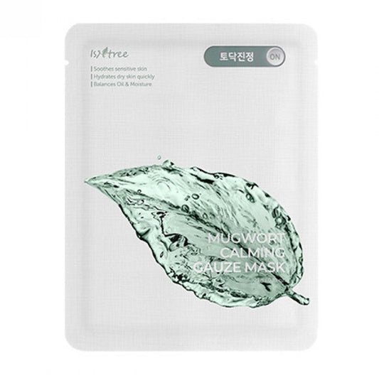 Isntree Mugwort Calming Gauze Mask 23g - Image 1