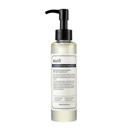 Klairs Gentle Black Fresh Cleansing Oil 150ml - Image 1