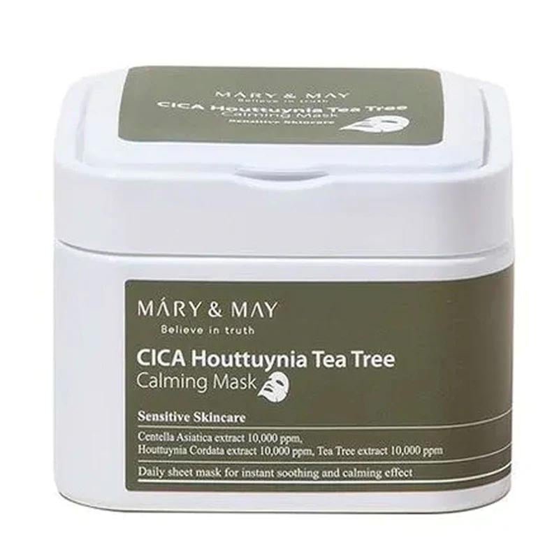 Mary & May Cica Houttuynia Tea Tree Calming Mask (30pcs) - Image 1