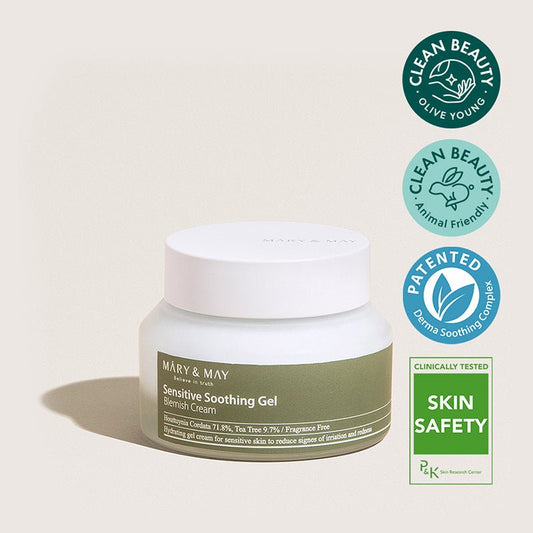 Mary & May Sensitive Soothing Gel Blemish Cream 70g - Image 1