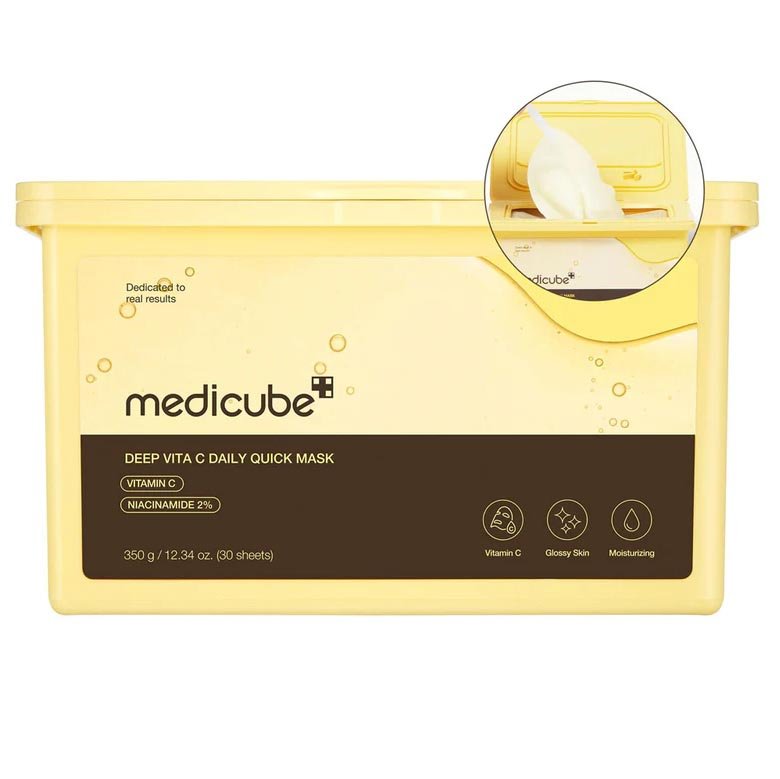 Medicube Deep Vita C Daily Quick Mask (30 Masks) - Image 1