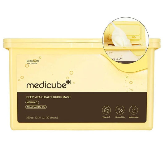 Medicube Deep Vita C Daily Quick Mask (30 Masks) - Image 1