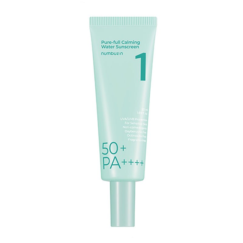 Numbuzin No.1 Clear Filter Sun Essence (Pure-full Calming Water Sunscreen) 50ml - Image 1