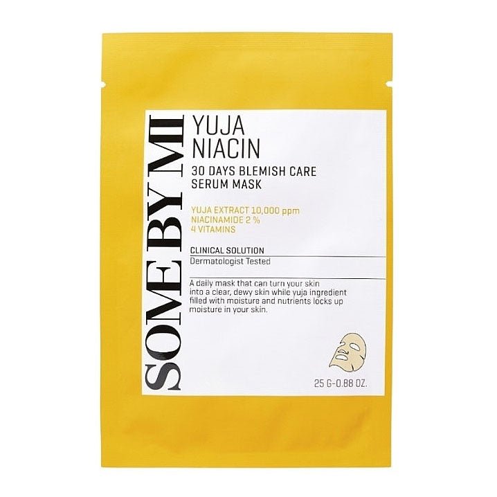 Some By Mi Yuja Niacin 30 Days Blemish Care Serum Mask 25g - Image 1