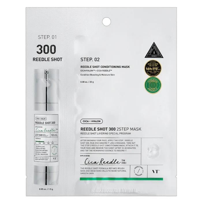 VT Cosmetics Reedle Shot 300 (2-Step Mask) - Image 1