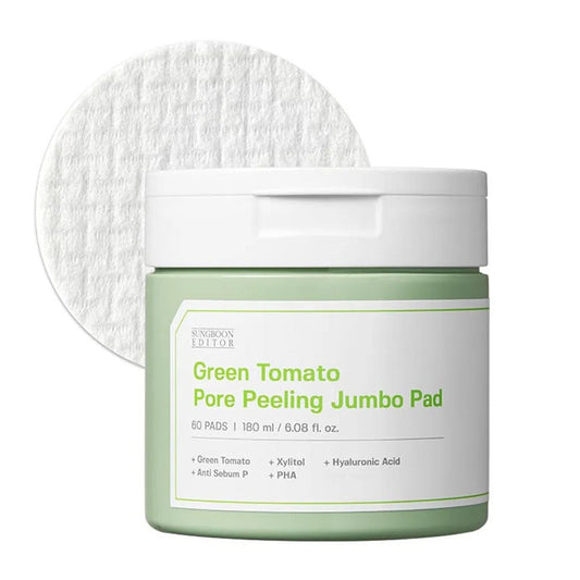 Sungboon Editor Green Tomato Pore Peeling Jumbo Pad (60 pads) - Image 1