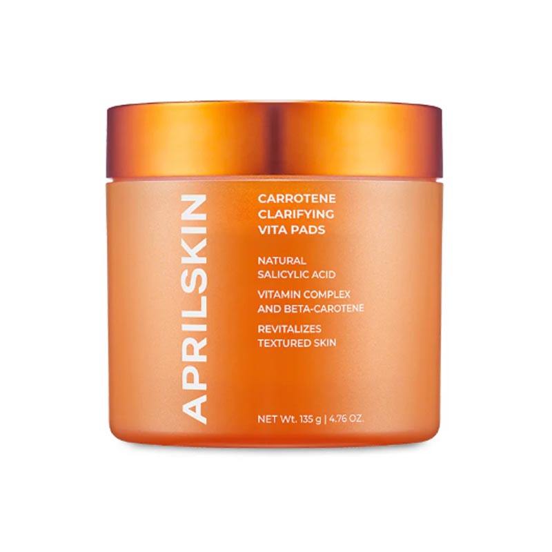 April Skin Carrotene Clarifying Vita Pads (60 Pads)