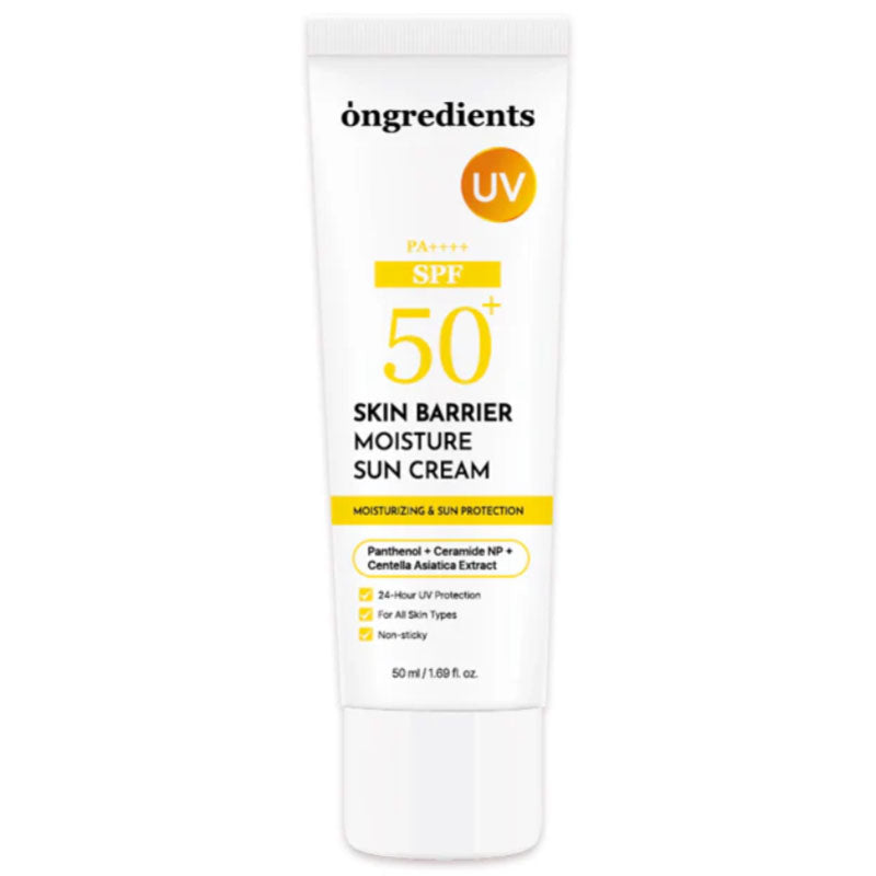 Ongredients Skin Barrier Moisture Sun Cream 50ml - Image 1