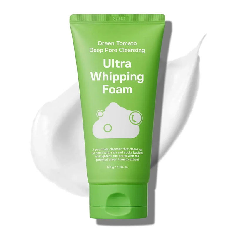 Sungboon Editor Green Tomato Deep Pore Cleansing Ultra Whipping Foam 120g - Image 1