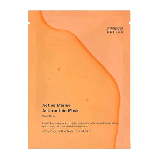 Sungboon Editor Active Marine Astaxanthin Toning Serum Mask 23ml - Image 1