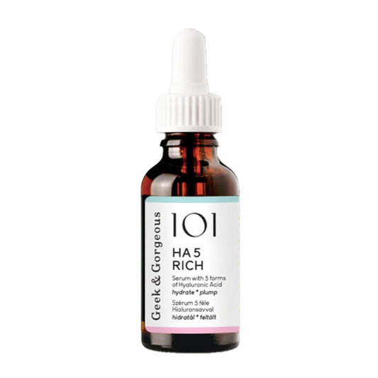 Geek & Gorgeous HA 5 Rich Serum 30ml