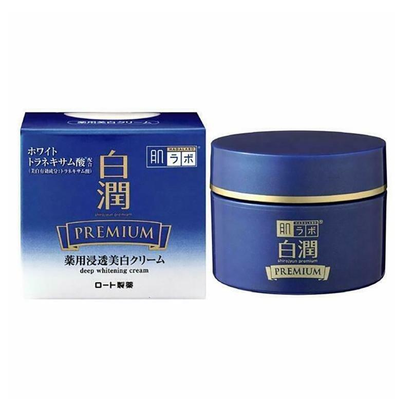 Rohto Hada Labo Shirojyun Premium Medicated Deep Whitening Cream 50g