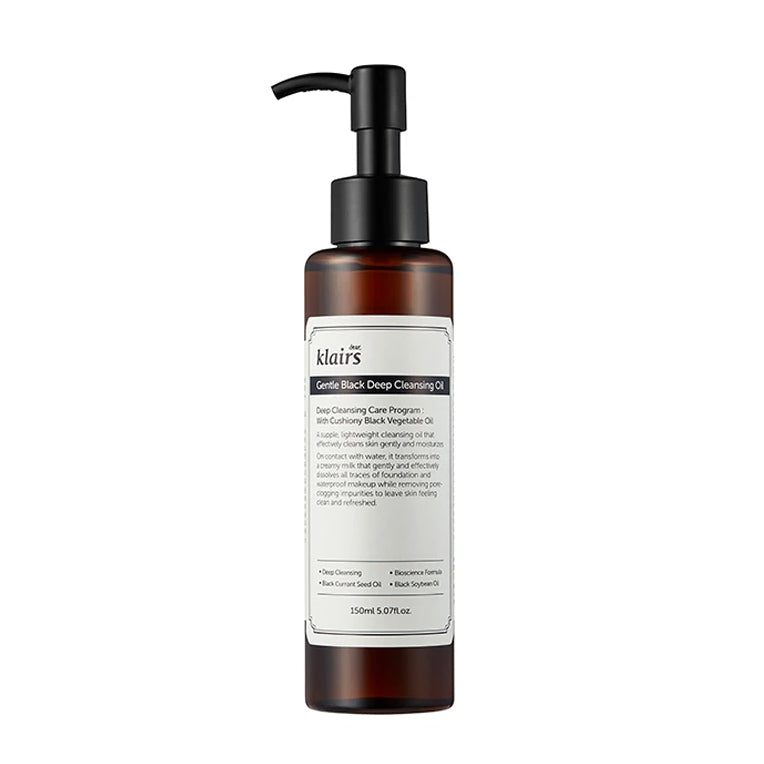 Klairs Gentle Black Deep Cleansing Oil 150ml - Image 1