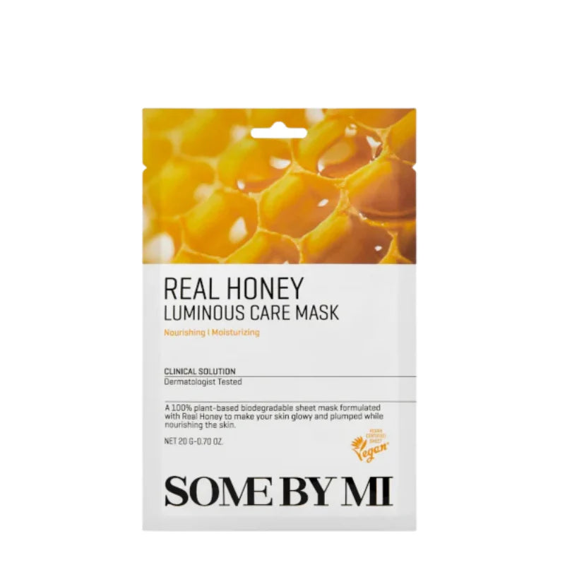 Some By Mi Real Care Mask - 10 Types - Honey Luminous