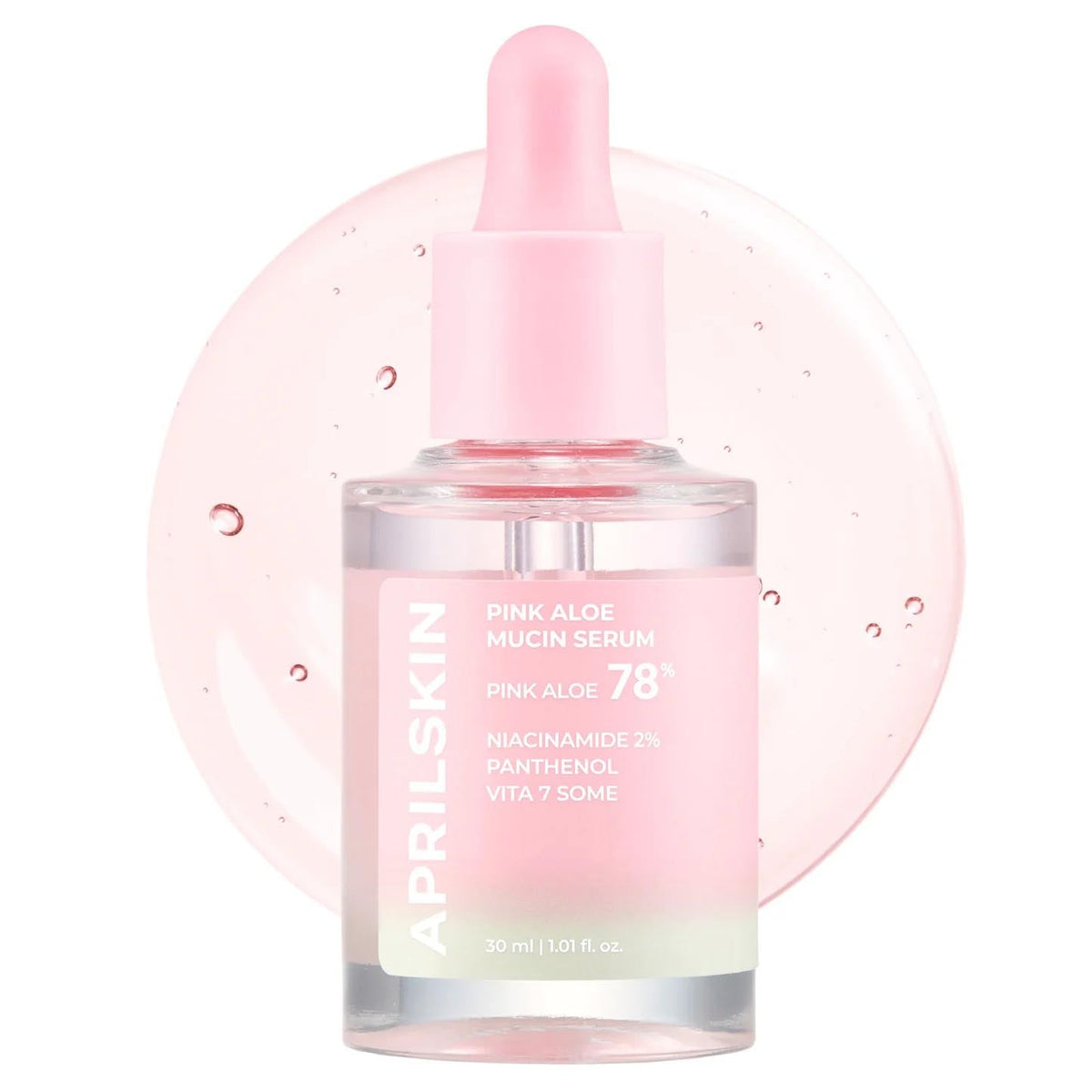 April Skin Pink Aloe Mucin Serum 30ml