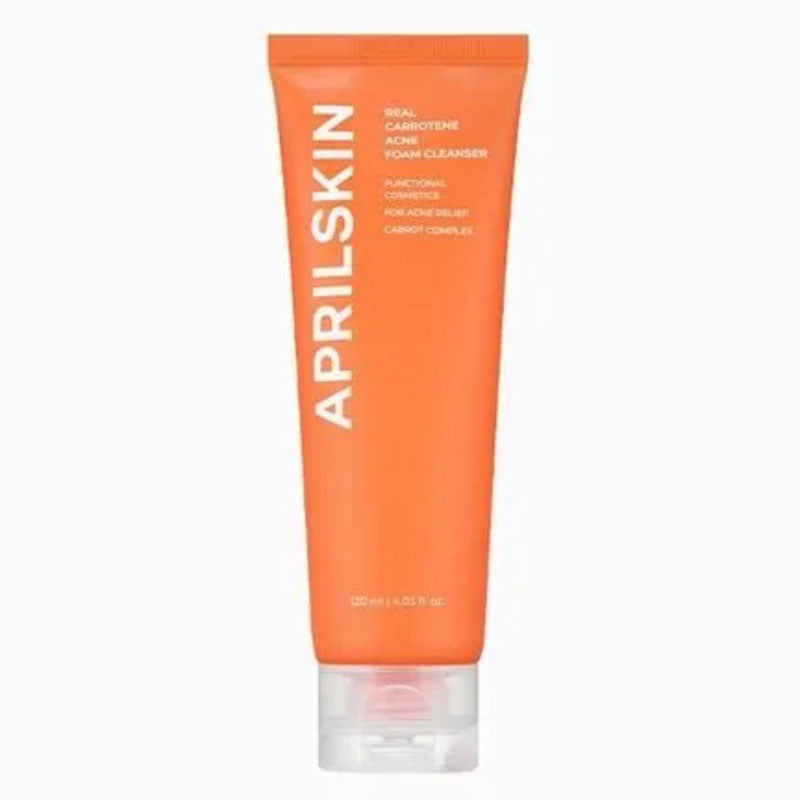 April Skin Real Carrotene Acne Foam Cleanser 120ml