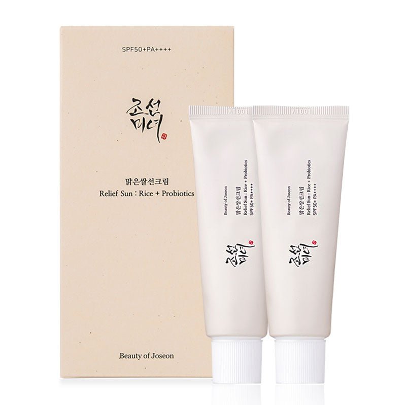 Beauty of Joseon Relief Sun : Rice + Probiotics Set (50ml * 2 pack)