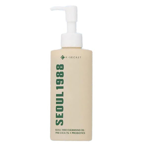 K-Secret SEOUL 1988 Cleansing Oil: Pine Cica 1% + Probiotics 200ml