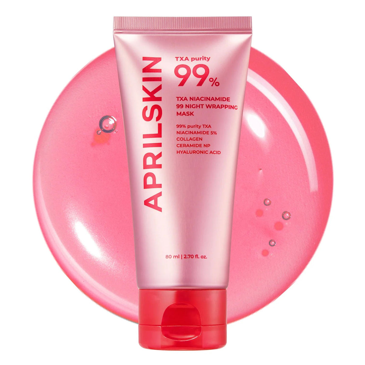 April Skin TXA Niacinamide 99 Night Wrapping Mask 80ml